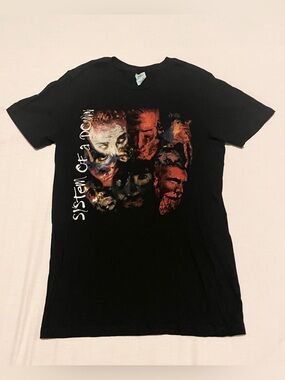 System Of A Down SOAD Self-Titled Album Graphic T-Shirt Small